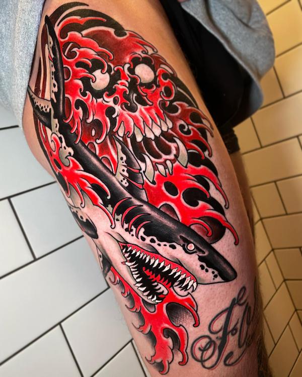 100 Inspiring Shark Tattoos with Meaning