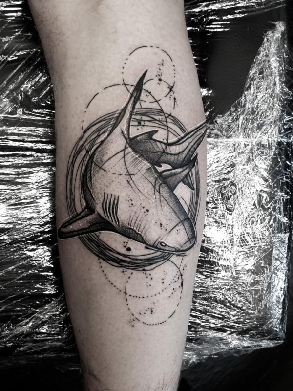 100 Inspiring Shark Tattoos with Meaning
