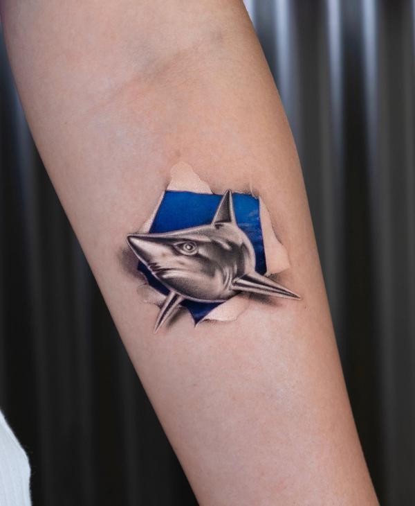 100 Inspiring Shark Tattoos with Meaning