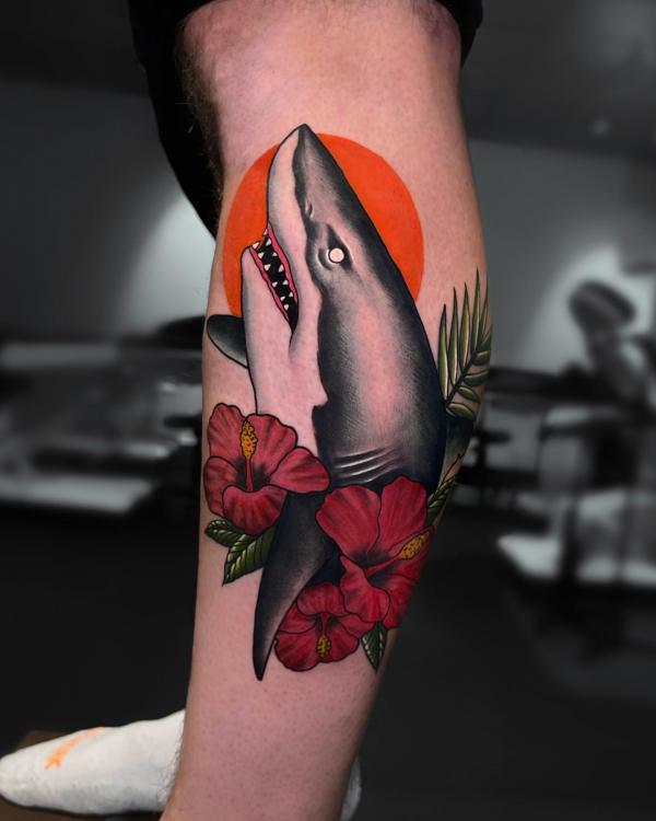 100 Inspiring Shark Tattoos with Meaning