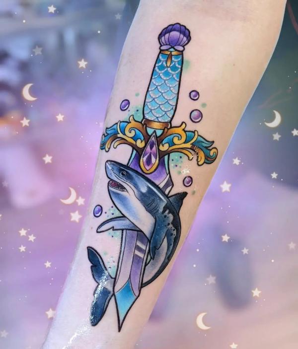 100 Inspiring Shark Tattoos with Meaning