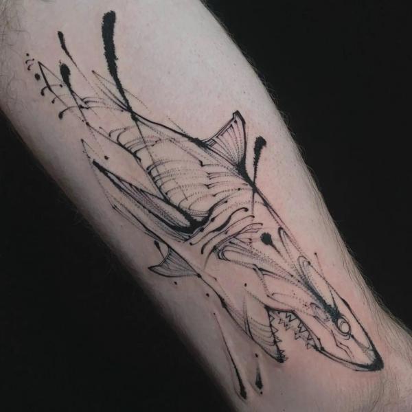 100 Inspiring Shark Tattoos with Meaning