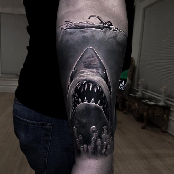 100 Inspiring Shark Tattoos with Meaning