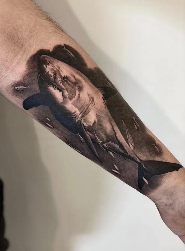 100 Inspiring Shark Tattoos with Meaning