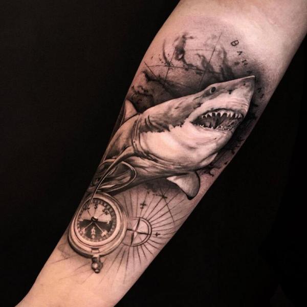 100 Inspiring Shark Tattoos with Meaning