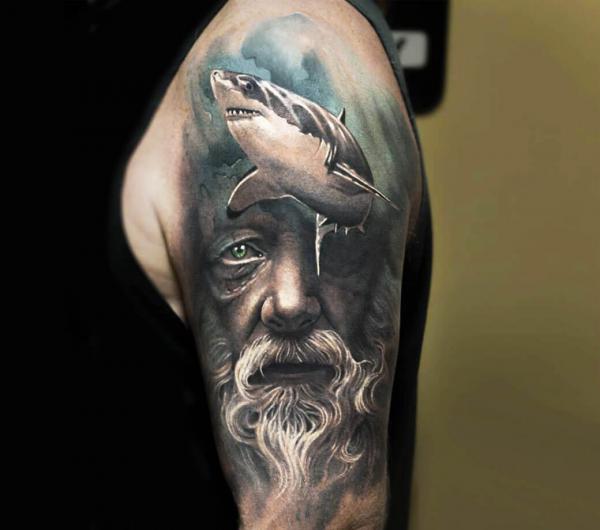 100 Inspiring Shark Tattoos with Meaning