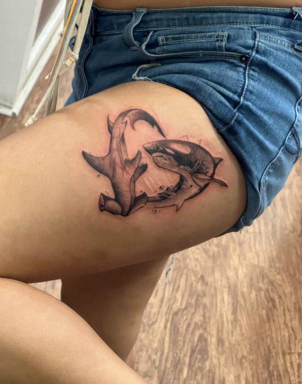 100 Inspiring Shark Tattoos with Meaning
