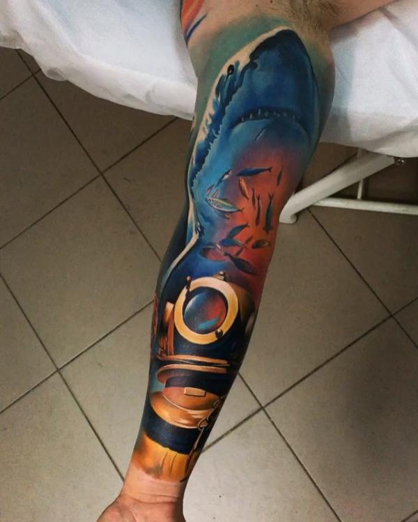 100 Inspiring Shark Tattoos with Meaning