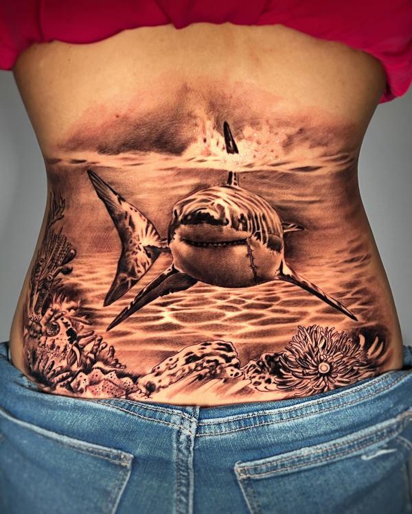 100 Inspiring Shark Tattoos with Meaning