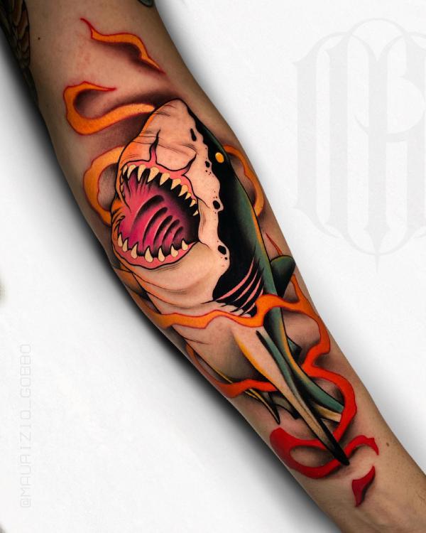 100 Inspiring Shark Tattoos with Meaning