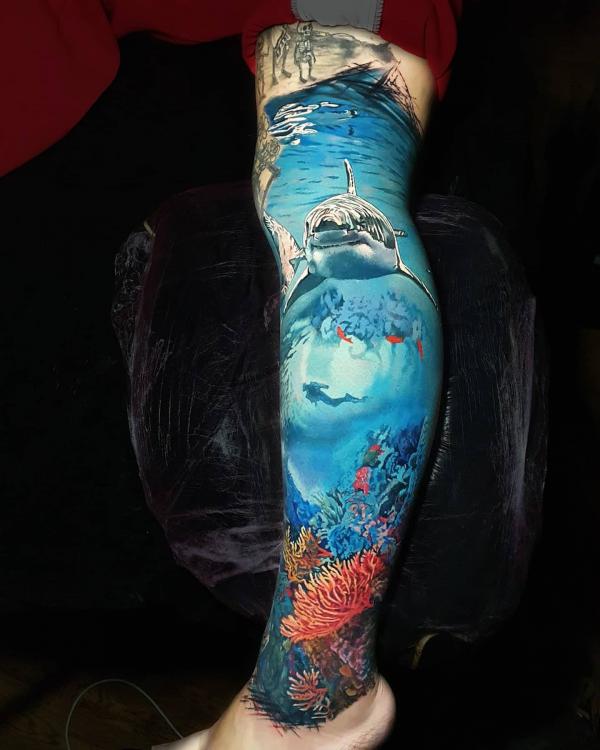 100 Inspiring Shark Tattoos with Meaning