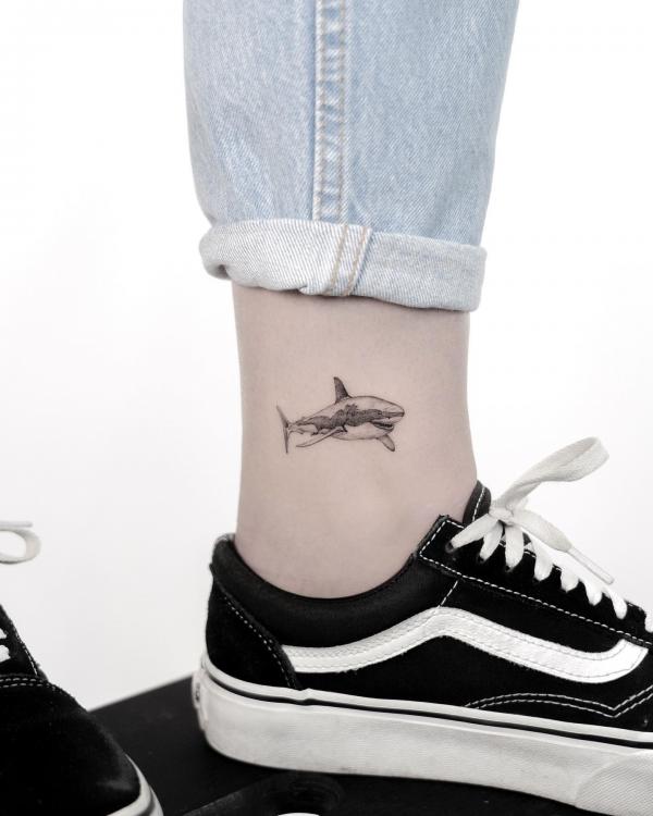 100 Inspiring Shark Tattoos with Meaning