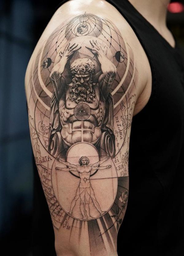 Atlas Tattoo: Crafting Your World on Skin