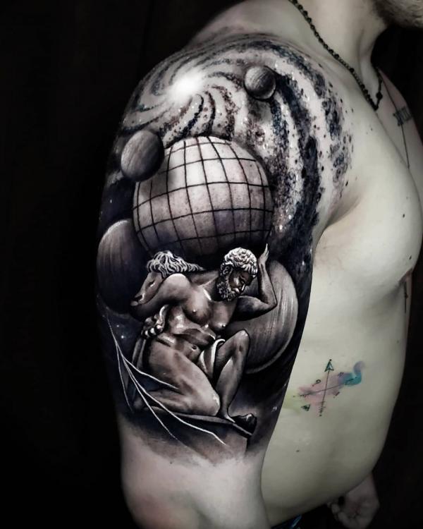 Atlas Tattoo: Crafting Your World on Skin