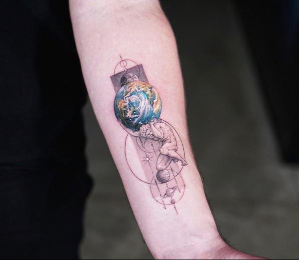 Atlas Tattoo: Crafting Your World on Skin