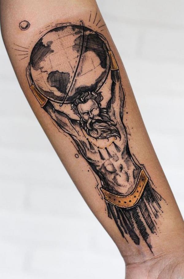 Atlas Tattoo: Crafting Your World on Skin