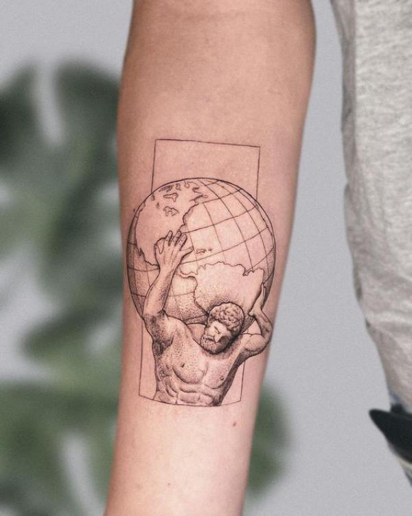 Atlas Tattoo: Crafting Your World on Skin