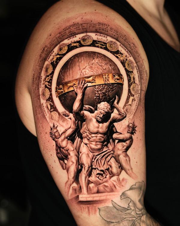 Atlas Tattoo: Crafting Your World on Skin
