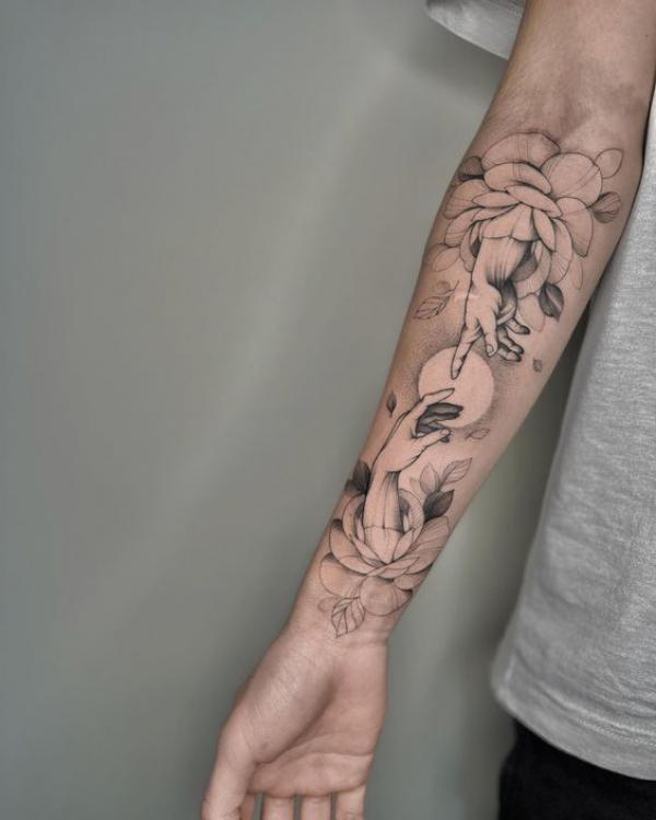 70 Artistic Creation of Adam Tattoos with Meanings