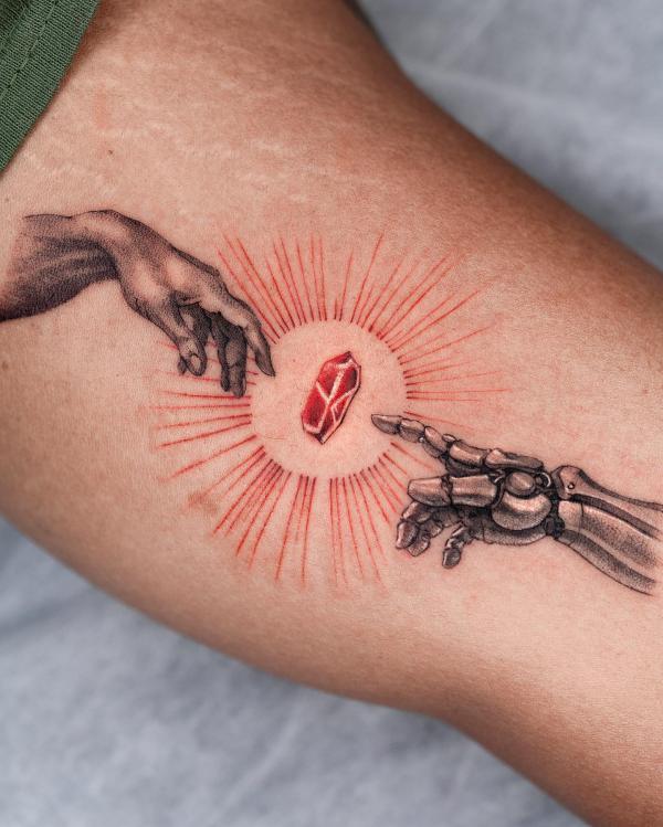 70 Artistic Creation of Adam Tattoos with Meanings