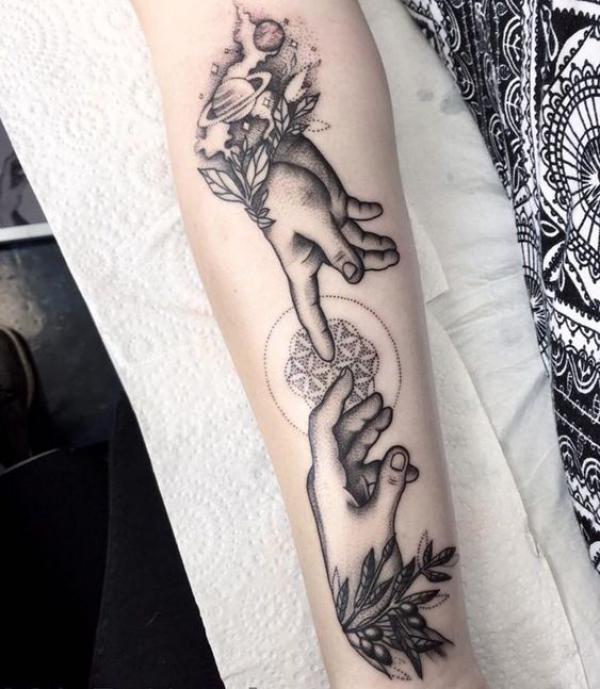 70 Artistic Creation of Adam Tattoos with Meanings