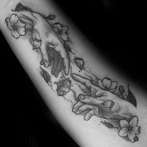 70 Artistic Creation of Adam Tattoos with Meanings