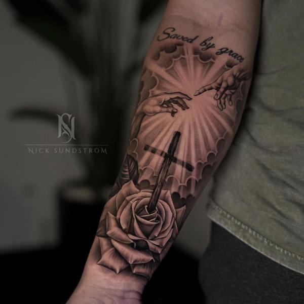 70 Artistic Creation of Adam Tattoos with Meanings