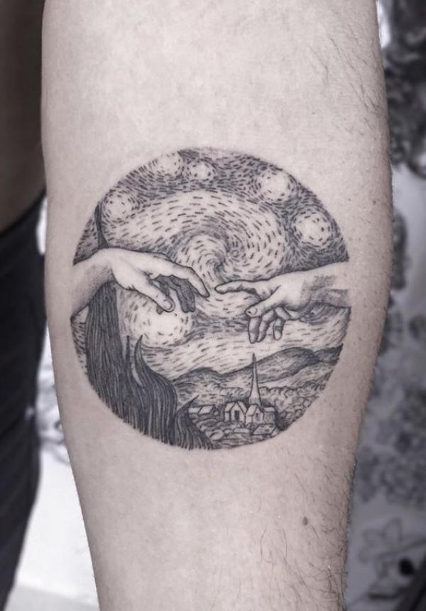 70 Artistic Creation of Adam Tattoos with Meanings