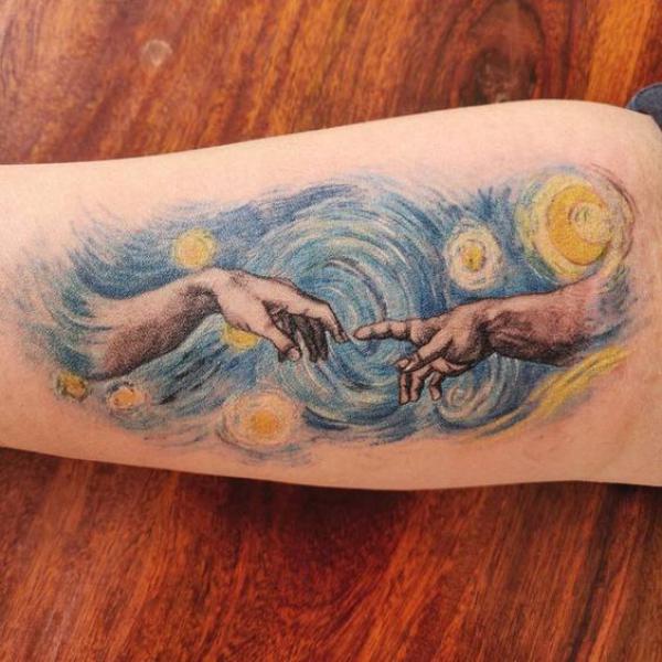 70 Artistic Creation of Adam Tattoos with Meanings