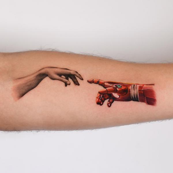 70 Artistic Creation of Adam Tattoos with Meanings