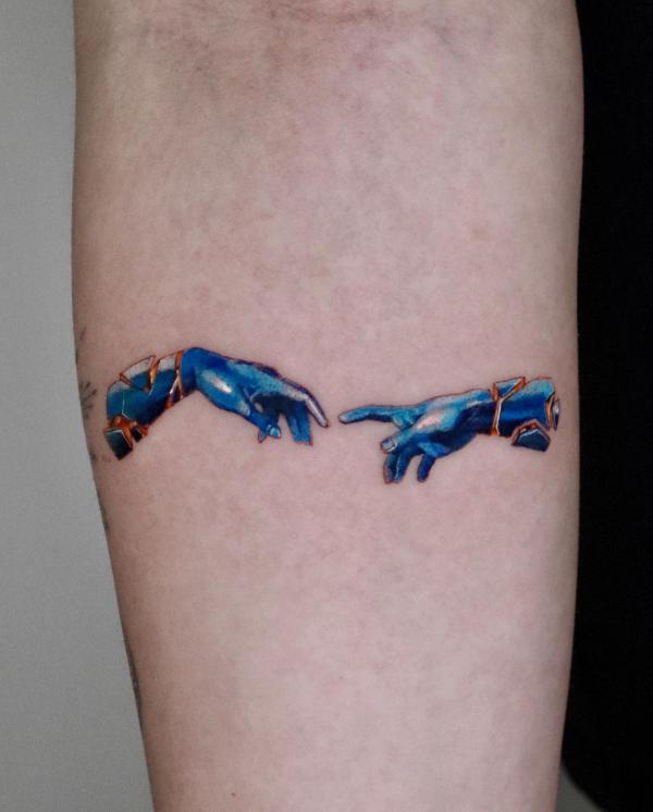 70 Artistic Creation of Adam Tattoos with Meanings