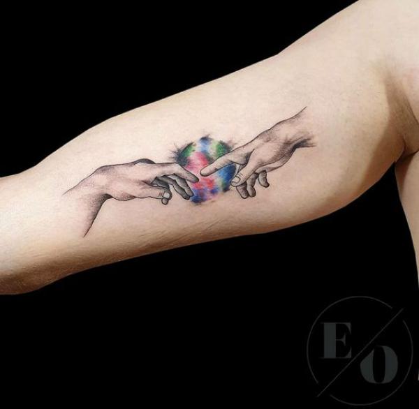 70 Artistic Creation of Adam Tattoos with Meanings