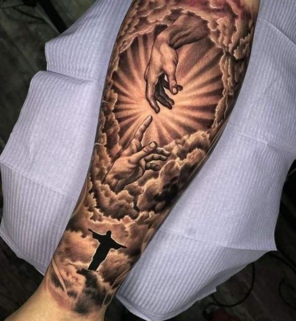 70 Artistic Creation of Adam Tattoos with Meanings