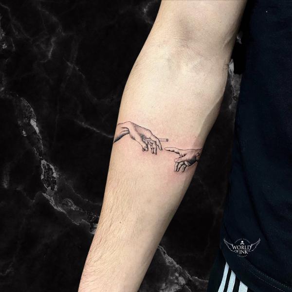 70 Artistic Creation of Adam Tattoos with Meanings