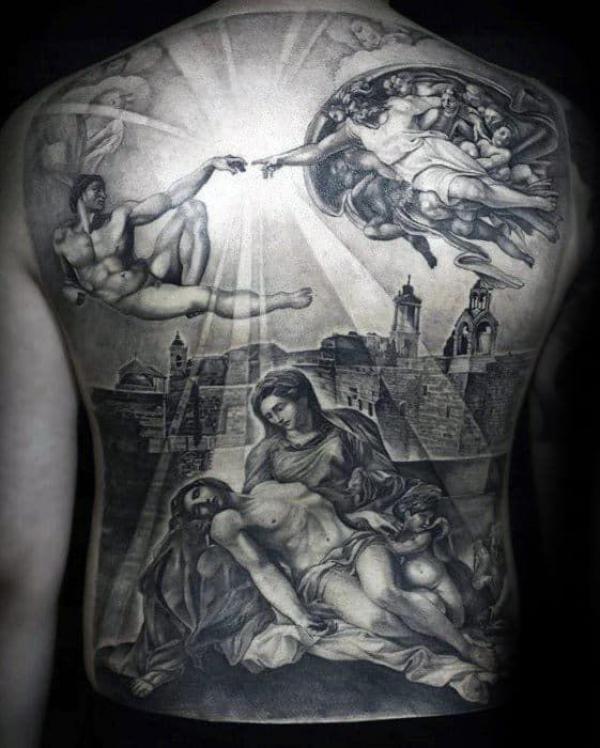 70 Artistic Creation of Adam Tattoos with Meanings