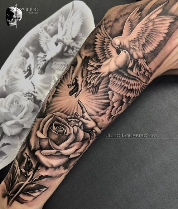 70 Artistic Creation of Adam Tattoos with Meanings
