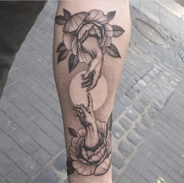 70 Artistic Creation of Adam Tattoos with Meanings
