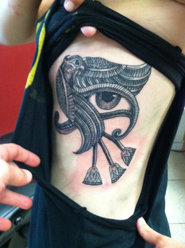 50 Eye of Horus Tattoos with Meaning