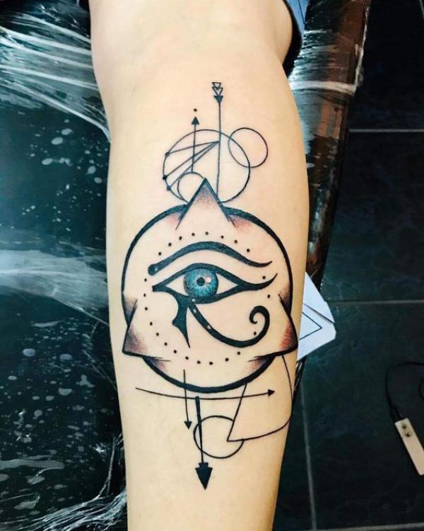 50 Eye of Horus Tattoos with Meaning