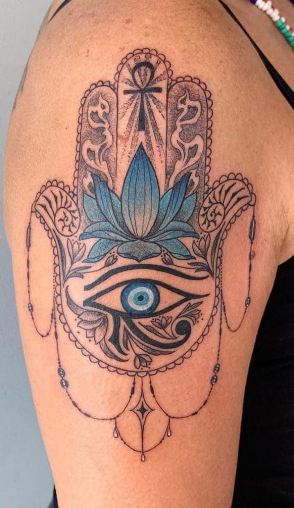 50 Eye of Horus Tattoos with Meaning