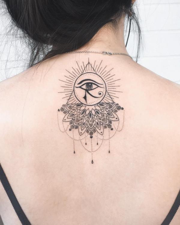 50 Eye of Horus Tattoos with Meaning