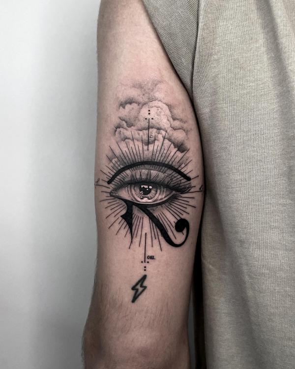 50 Eye of Horus Tattoos with Meaning