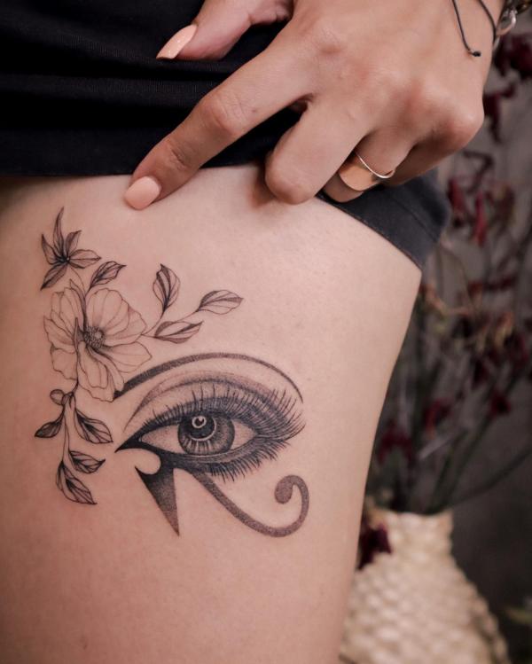 50 Eye of Horus Tattoos with Meaning