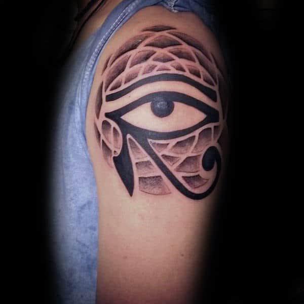 50 Eye of Horus Tattoos with Meaning