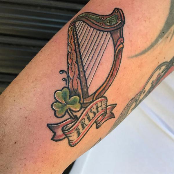80 Clover Tattoos for the Symbol of Good Luck