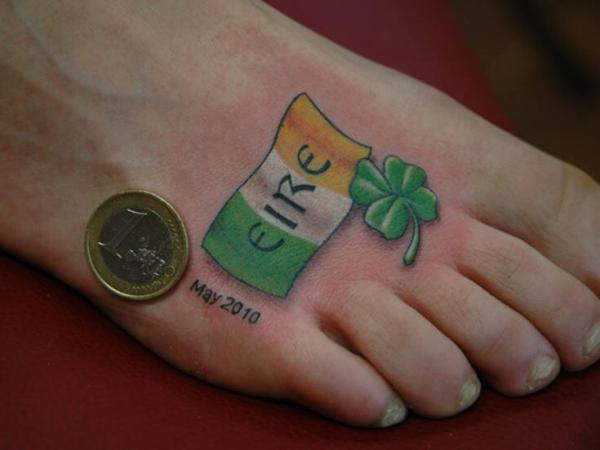 80 Clover Tattoos for the Symbol of Good Luck