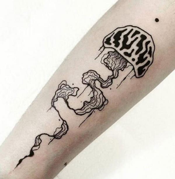 100 Jellyfish Tattoo Designs: the Elegance of Marine Life