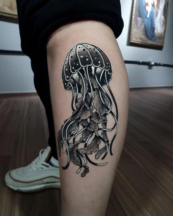 100 Jellyfish Tattoo Designs: the Elegance of Marine Life