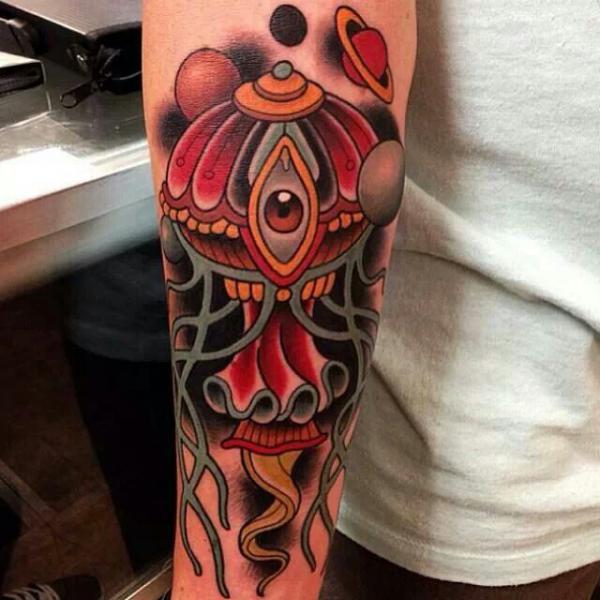 100 Jellyfish Tattoo Designs: the Elegance of Marine Life