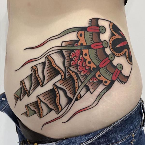 100 Jellyfish Tattoo Designs: the Elegance of Marine Life